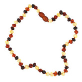 Baby Drop Amber Teeth Necklace
